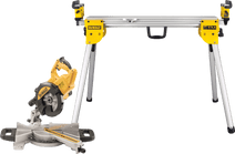 DeWalt DWS774-QS + DeWalt DE7033-XJ Scie à onglet avec support
