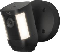 Ring Spotlight Cam Pro - Wired - Black Cloud camera