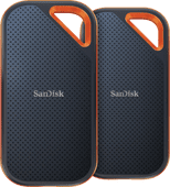 Sandisk Extreme Pro Portable SSD 1 To V2 - Lot de 2 SSD externe SanDisk Extreme Pro Portable 