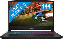 MSI Katana 15 B13VFK-013BE Laptop voor full HD films bekijken