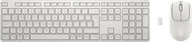 HP 490C Multi-Device Dual-Mode Toetsenbord en Muis Wit AZERTY Toetsenbord en muis set