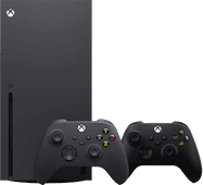 Xbox Series X + Microsoft Xbox Controller Zwart Xbox Series X en Xbox Series S Console