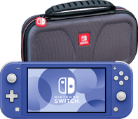 Nintendo Switch Lite Blauw + Bigben Beschermtas Nintendo Switch