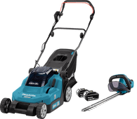 Makita DLM382CM2 + Makita DUH523Z incl. 4,0 Ah accu (2x) Grasmaaier met ecocheques