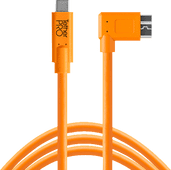 Tether Tools TetherPro Usb C naar 3.0 Micro Usb Haaks Oranje Laatste kans