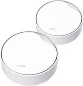 TP-Link Deco X50 Mesh WiFi 6 PoE 2-pack WiFi solution for working from home in a large apartment