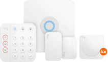Ring Alarm System with 1 Magnetic Contact and 4 Motion Sensors 