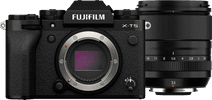 Fujifilm X-T5 Zwart + XF 33mm f/1.4 R LM WR Systeemcamera met APS-C sensor