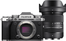 Fujifilm X-T5 Zilver + Sigma 18-50mm f/2.8 DC DN Contemporary Systeemcamera voor op vakantie