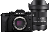 Fujifilm X-T5 Zwart + Sigma 18-50mm f/2.8 DC DN Contemporary Systeemcamera met APS-C sensor