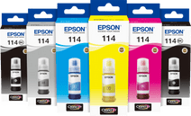 Epson 114 Ink Bottle 6 Colors Bundle Epson ink cartridge