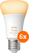 Philips Hue White Ambiance E27 1100lm 6-pack Philips Hue sets and bundle