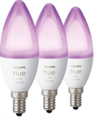 Philips Hue White and Color E14 3-pack Philips Hue E14 White & Color