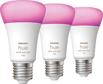 Philips Hue White and Color E27 1100 lm Lot de 3 Sets et bundle Philips Hue