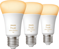 Philips Hue White Ambiance E27 1100lm 3-pack E27 White Ambiance