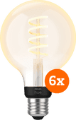 Philips Hue Filament White Ambiance Globe Lot de 6 Promotion : smart home