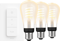 Philips Hue Filament White Ambiance Edison Lot de 3 + Variateur Philips Hue Filament White Ambiance