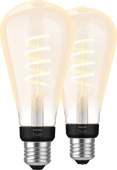 Philips Hue Filament White Ambiance Edison XL 2-pack Smart light