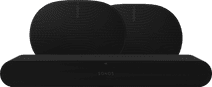 Sonos Ray Black + 2x Era 300 Black Control speaker bundle via app