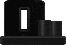 Sonos Beam + Era 100 + Sub G3 Zwart Speaker bundel te bedienen via app