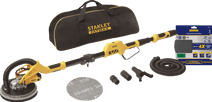 Stanley Fatmax SFMEE500S-QS + Disques Abrasifs (5x) Ponceuse de cloisons sèches