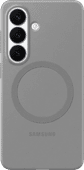 Samsung Galaxy S26 Silicone Back Cover with Magnet Gray Samsung Galaxy S26 case