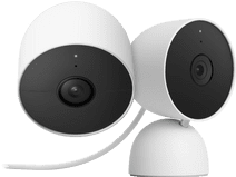 Google Nest Cam + Nest Cam Indoor Wired Caméra Cloud