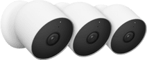Google Nest Cam Lot de 3 Caméra IP compatible avec Samsung SmartThings