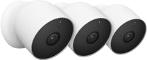 Google Nest Cam 3-pack IP-camera met abonnement