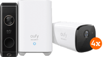 Eufycam 2 Pro Lot de 4 + Eufy Video Doorbell Dual 2 Pro 