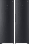 LG GLM71MCCSF DoorCooling + LG GFM61MCCSF Fridge with top-notch build quality