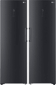 LG GLM71MCCSF DoorCooling + LG GFM61MCCSF Koelkast zonder vriesvak