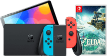 Nintendo Switch OLED Red/Blue + Zelda: Tears of the Kingdom Nintendo Switch OLED