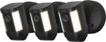 Ring Spotlight Cam Pro - Filaire - Noir - Lot de 3 Caméra Cloud