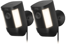 Ring Spotlight Cam Pro - Plug In - Black - 2-pack Wired IP camera