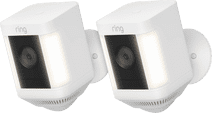 Ring Spotlight Cam Plus - Battery - White - 2-pack Cloud camera