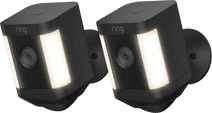 Ring Spotlight Cam Plus - Batterie - Noir - Lot de 2 Caméra IP d'extérieur pour Ring