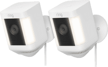 Ring Spotlight Cam Plus - Plug In - White - 2-pack Cloud camera