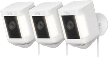 Ring Spotlight Cam Plus - Plug In - Wit - 3-pack Ring Bundel