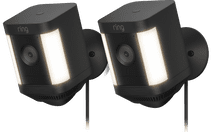 Ring Spotlight Cam Plus - Plug In - Black - 2-pack Wired IP camera