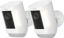 Ring Spotlight Cam Pro - Batterie - Blanc - Lot de 2 Caméra IP d'extérieur pour Ring