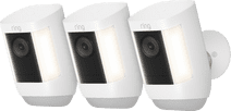 Ring Spotlight Cam Pro - Battery - White - 3-pack Cloud camera