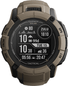 Garmin Instinct 2X Solar Tactical Edition Brun Montre connectée de très grande taille