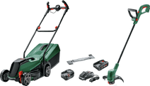 Bosch CityMower 18V-32 + Bosch Easygrasscut 18 incl. 4 Ah accu's (2x) Grasmaaier met ecocheques