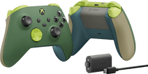 Xbox Series X et S Manette Sans Fil Remix Sustainable + Kit Play & Charge Manette Xbox One