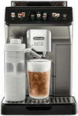 De'Longhi Eletta Explore ECAM450.86.T Titanium Coffee machine in our store in Mechelen