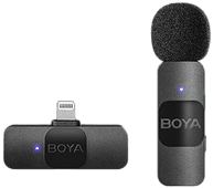 Micro-cravate avec fil compatible avec IOS BOYA BY-M2