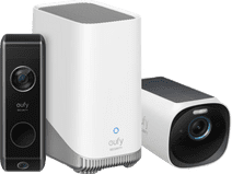 Eufycam 3 + HomeBase 3 + Eufy Video Doorbell Dual 2 Pro Caméra Cloud