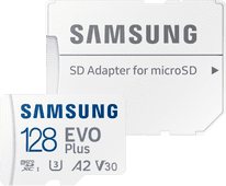 Samsung EVO Plus 128 Go microSDXC + Adaptateur SD Carte mémoire Nintendo Switch