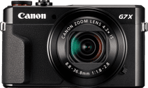 Canon Powershot G7 X Mark II Camera with a tiltable screen